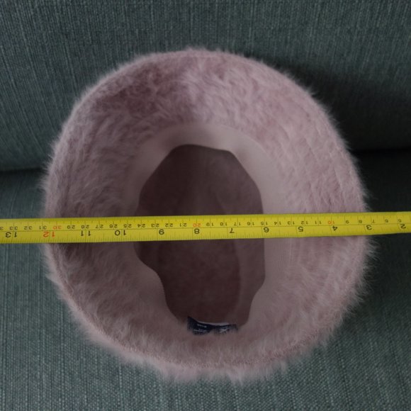 Kangol Pink Furgura with Tweed Bucket Hat Size Medium - Picture 12 of 14